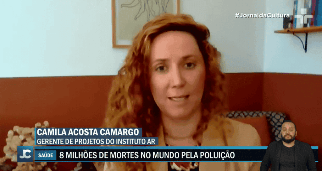 Profissionais de saúde atuando pelo clima e saúde ambiental.